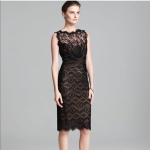 Tadashi Shoji sleeveless lace dress